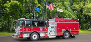 Baltimore County Pierce fire truck