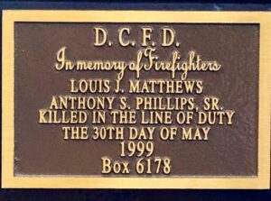 Cherry Road DC firefighter LODDs