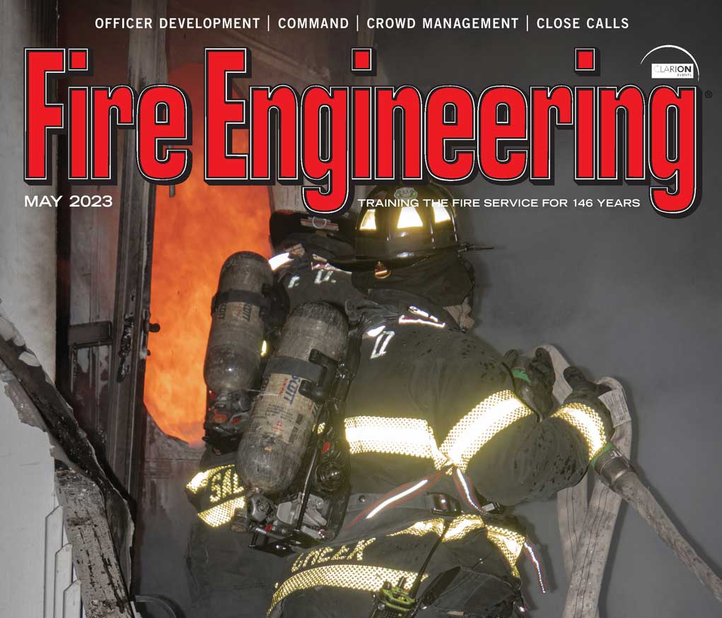 Fire Engineering cover May 2023