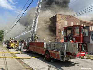 Louisville Kentucky warehouse fire