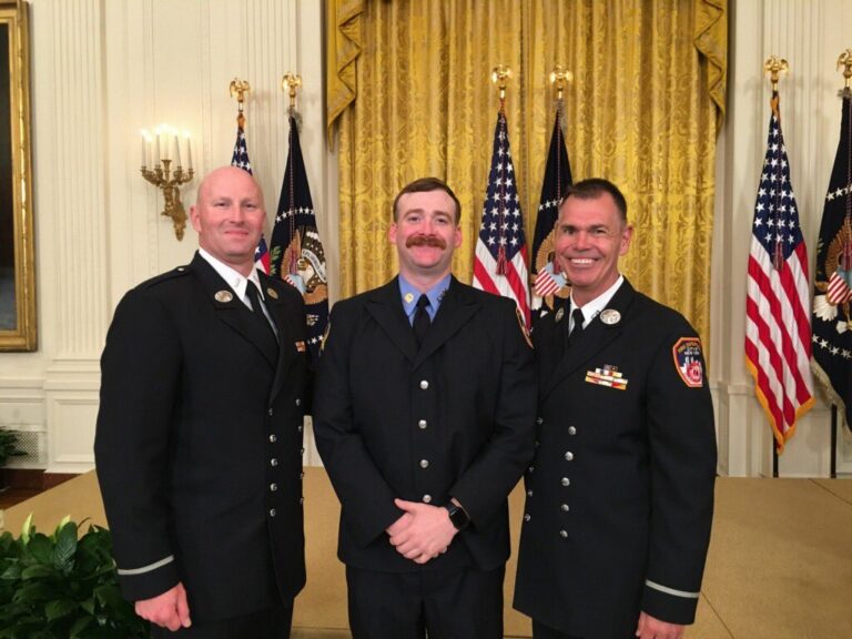 IAFF Members awarded medal of valor