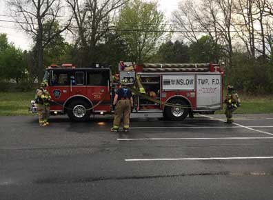 Firefighters train on hoselines