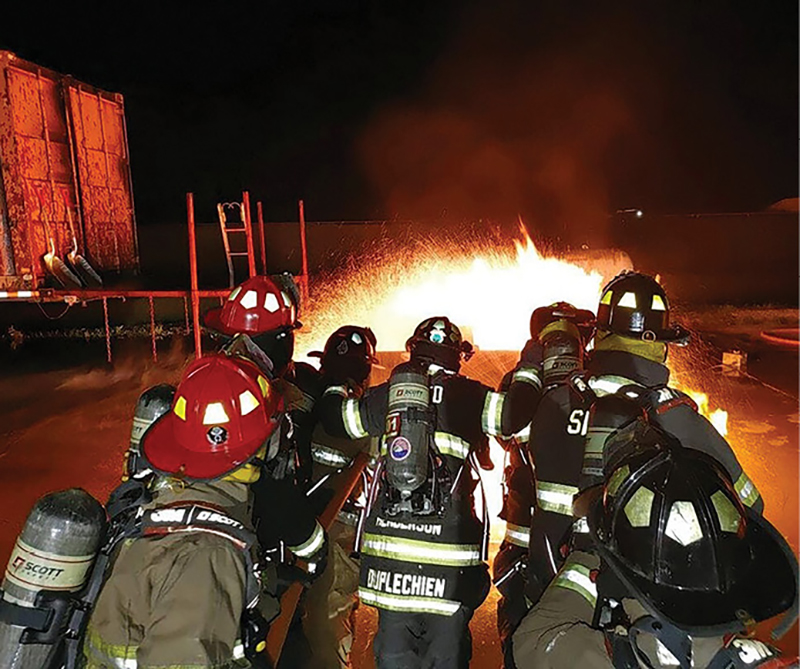 firefighter training simulation