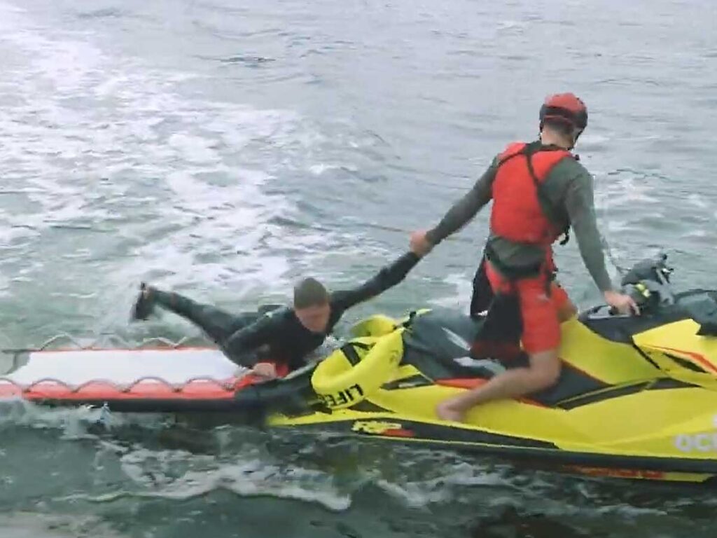 Personal watercraft water rescue Training Minutes