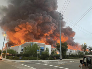 Redlands California fire