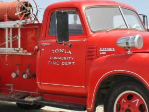 Ionia Iowa fire truck