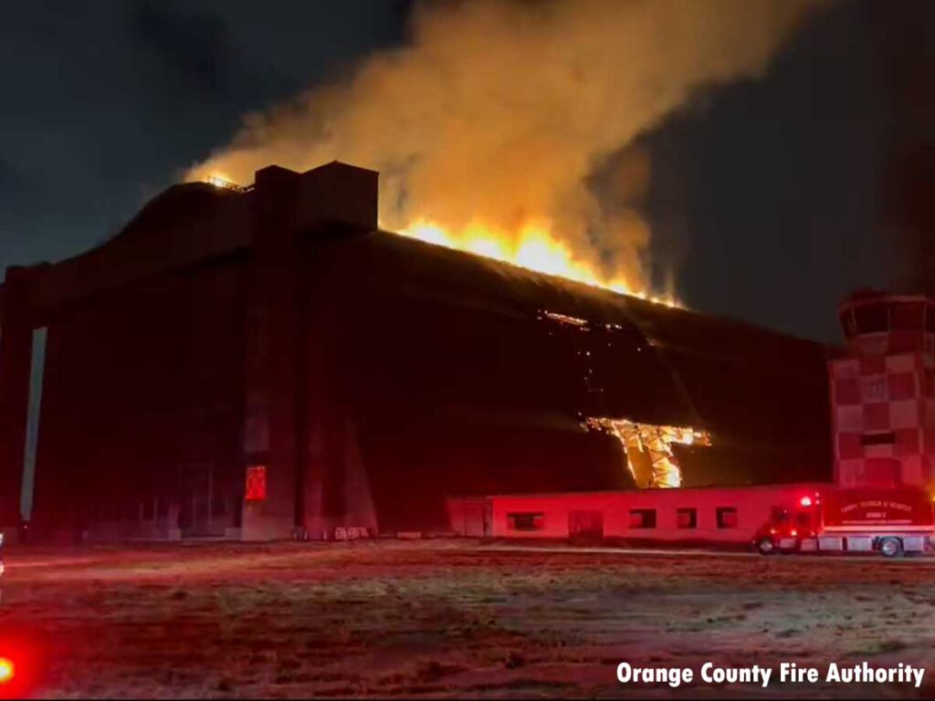 Tustin hangar fire