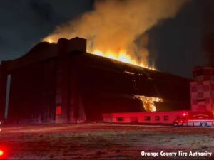 Tustin hangar fire