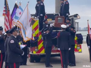 Chicago Firefighter Drew Price funeral service