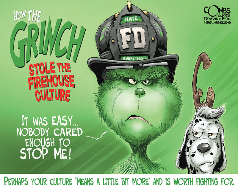 Firehouse grinch