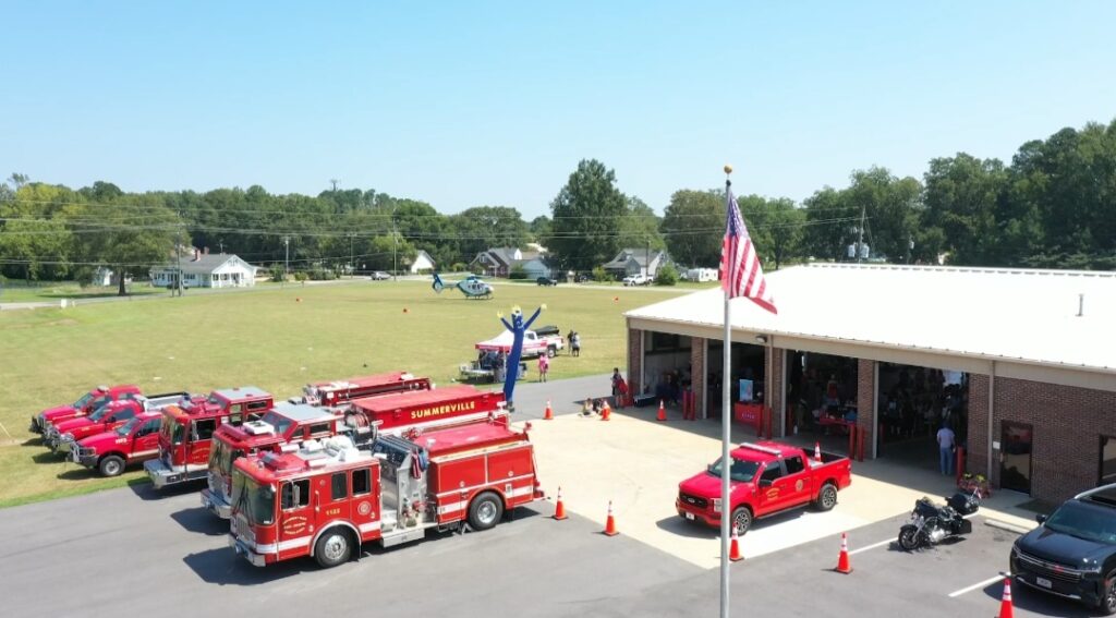 Volunteer fire department community days