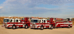 Prince George’s County Fire and EMS has expanded their fleet with the addition of four custom Enforcer™ pumpers and an Ascendant® 107’ Heavy-Duty Tiller Aerial Ladder.