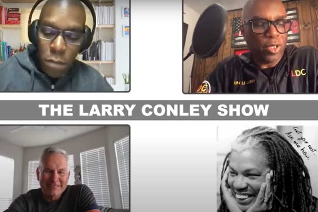 Larry Conley and company with Forest Reeder