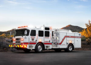 Mesa electric fire truck