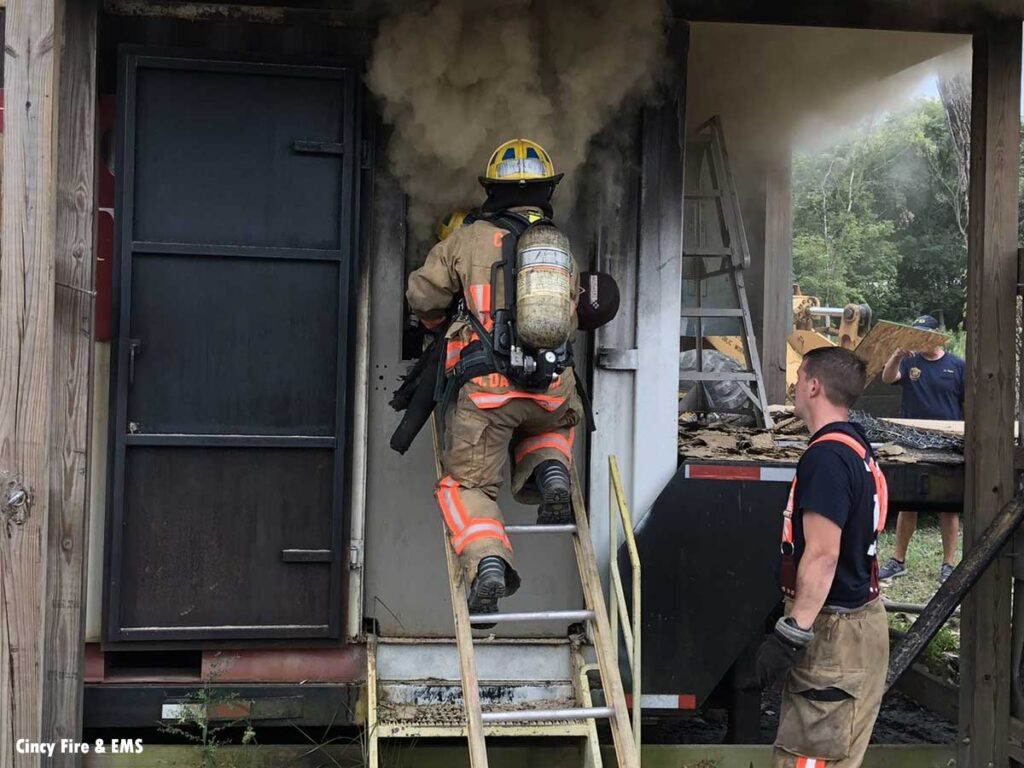 Cincy firefighters train on VES