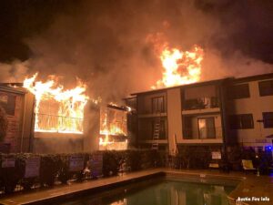 Austin apartment fire