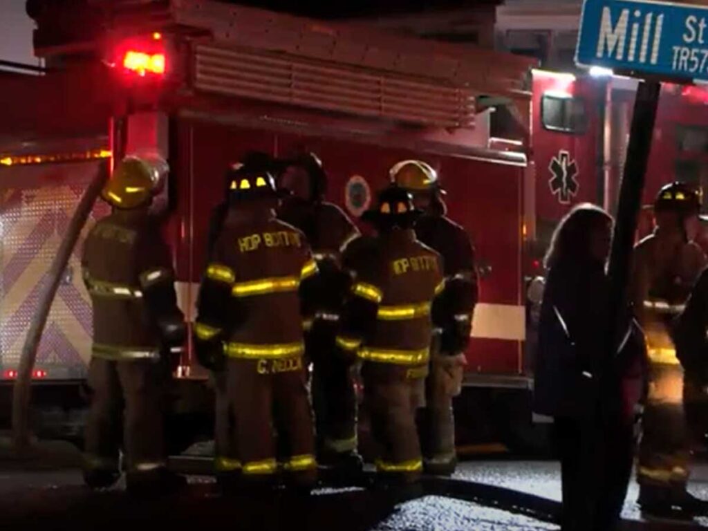 Susquehanna Pennsylvania firefighter falls through floor