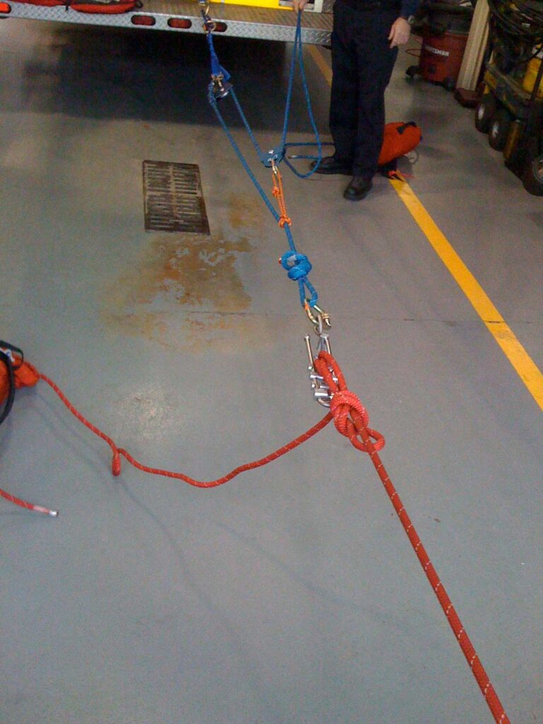 Rope rescue system