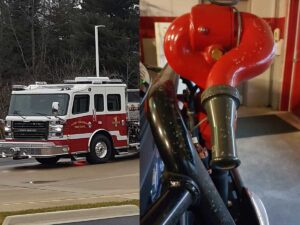 fire apparatus and nozzle