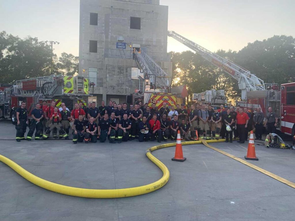 County-wide high-rise drill at St. Petersburg College Fire Training