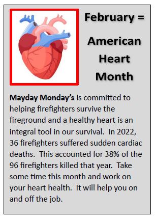 Mayday Monday heart health for firefighters