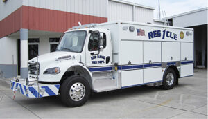 Red Bank rescue truck