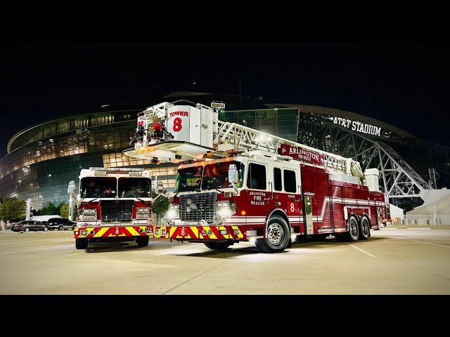 Arlington TX fire trucks