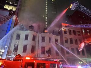 Jacob Wirth building fire Boston