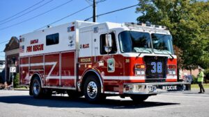 Bantam Fire Company truck