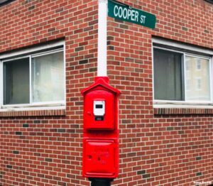 Boston fire pull box