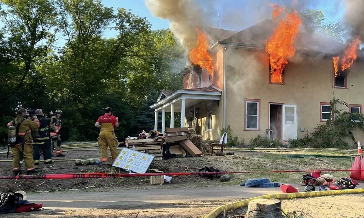 Inver Grove Heights firefighters undertake live-fire training