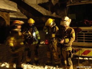 Jackson Hole WY firefighters at a 2019 fire