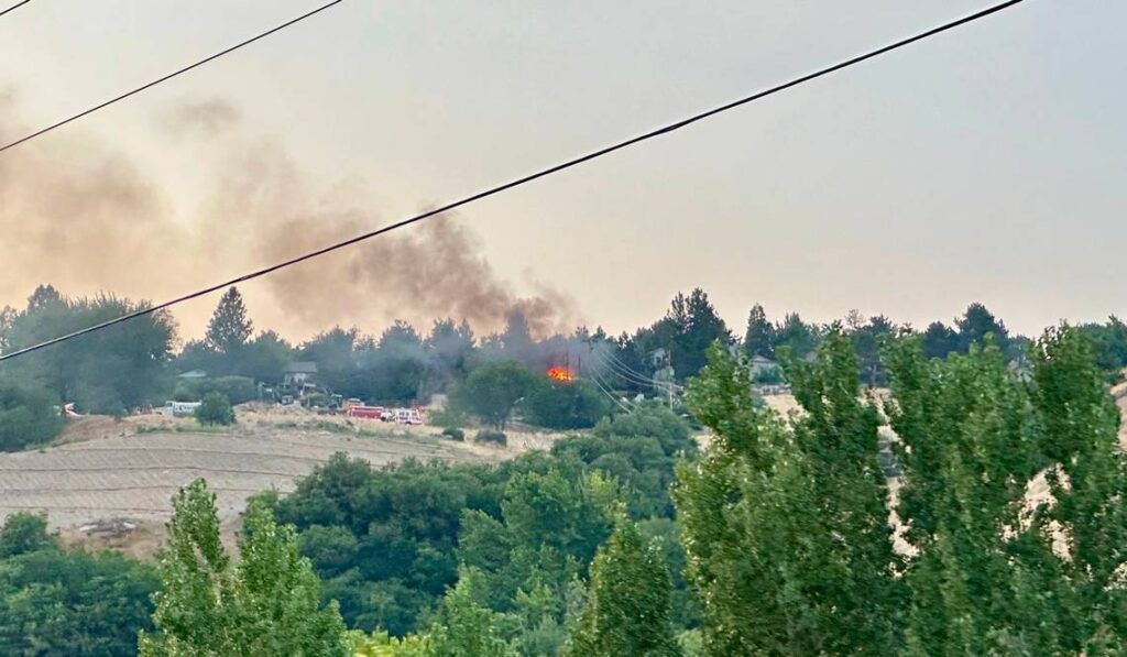 boise grass fire