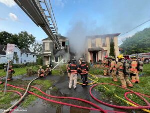 Syracuse firefighters respond to fire on Fitch Street