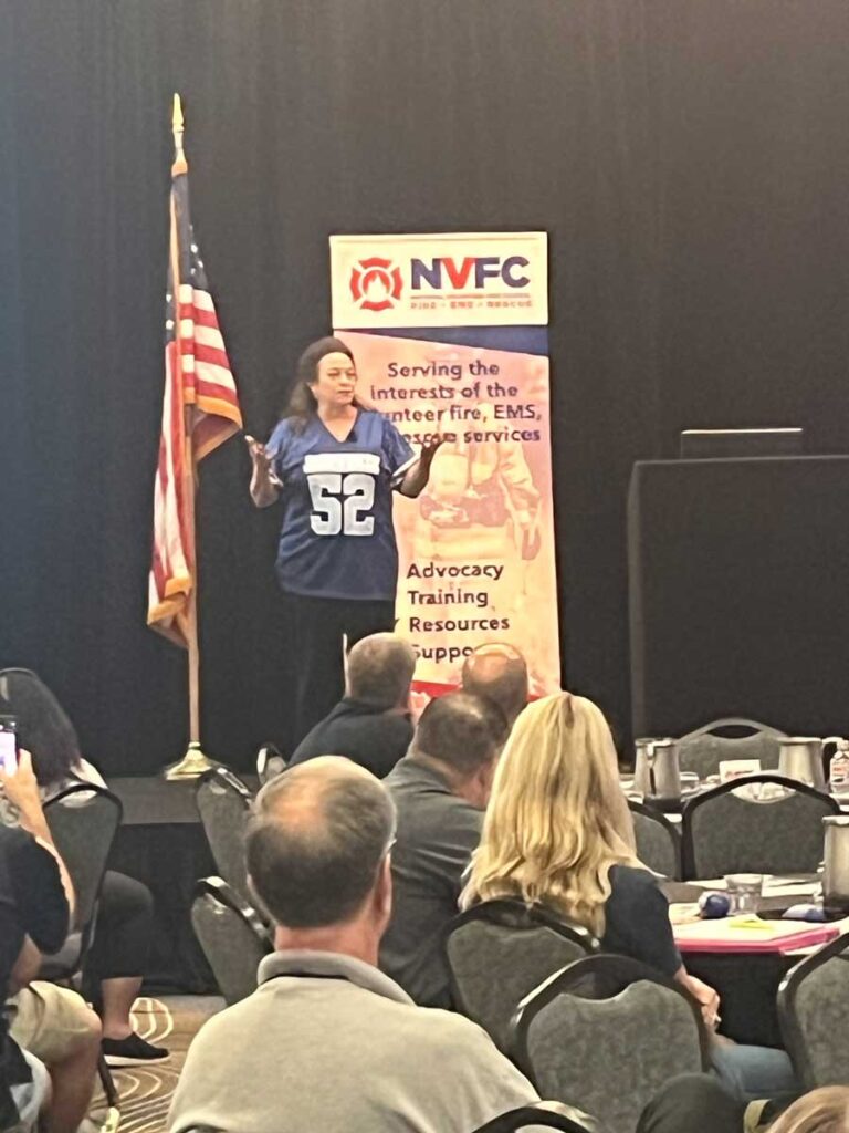 Jan Spence's keynote speech at the NVFC 2024 Training Summit