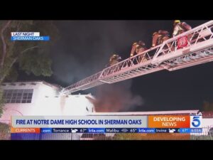 Los Angeles private school fires