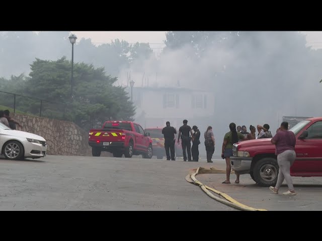 Fire at East point apartments