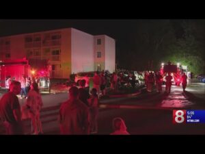 New London apartment fire