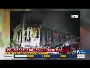 Four dead in Plant City Florida fire