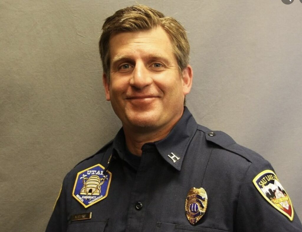 Salt Lake City Fire Captain Michael Harp