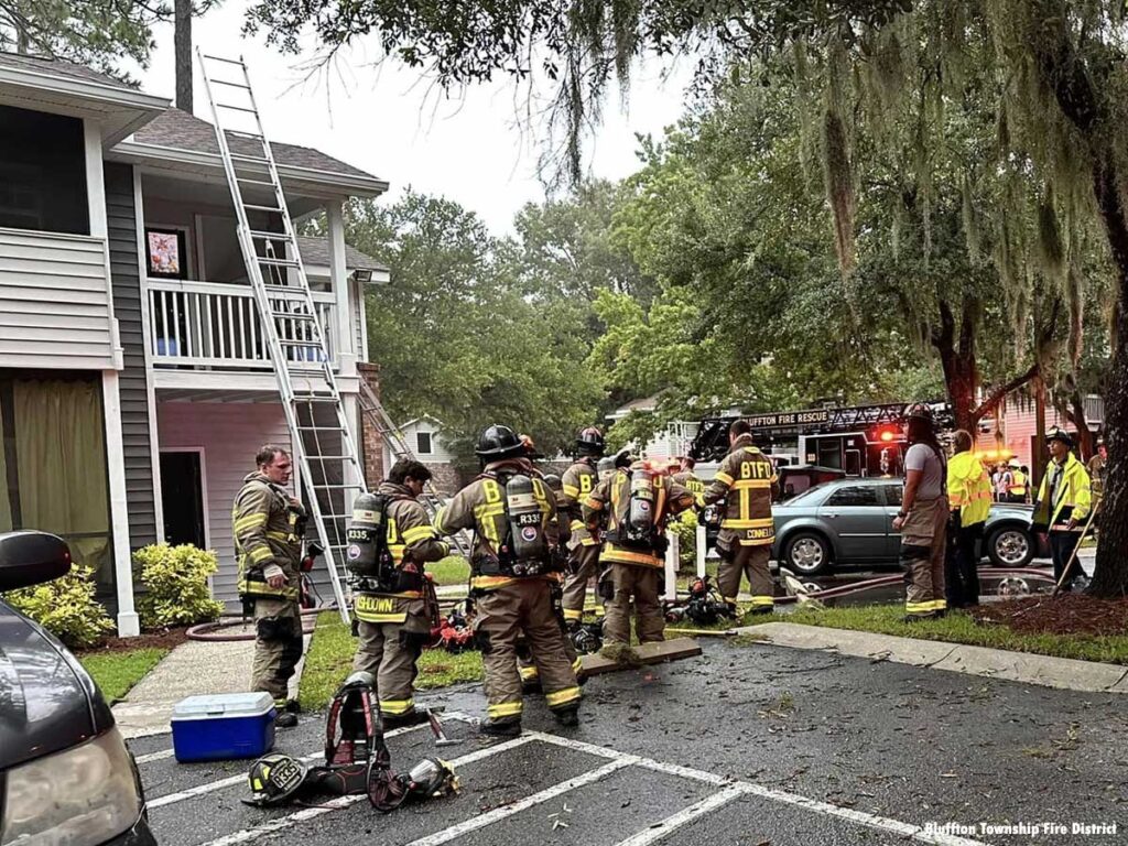 Bluffton South Carolina fire