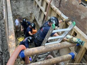 Suffolk Virginia trench rescue