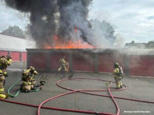 East WIndsor storage facility fire