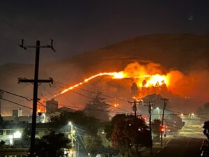 San Luis Obispo fire