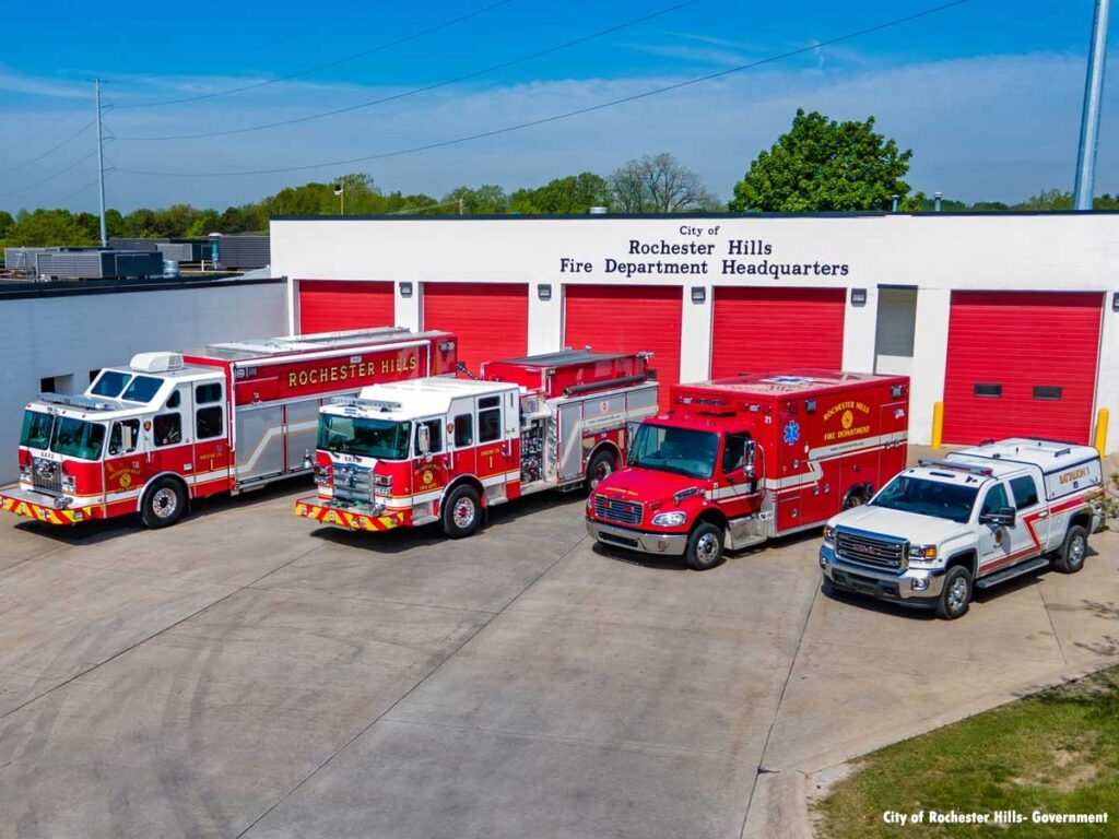 City of Rochester Hills MI Fire Department