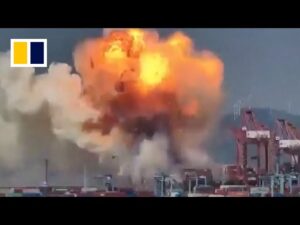 China ship explosion