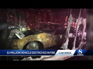 Fire destroys classic car