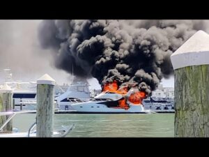 Wildwood NJ yacht fire