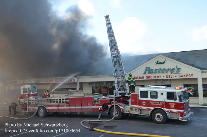 MD Firefighters Battle Three-Alarm Restaurant Fire