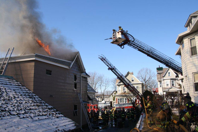 NJ Firefighters Injured at Fatal House Fire